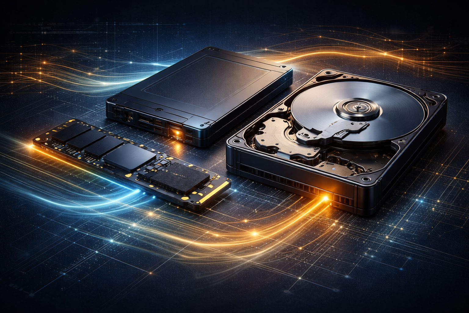 Storage Deep Dive: SSDs, HDDs, Interfaces, and Data Care cover art